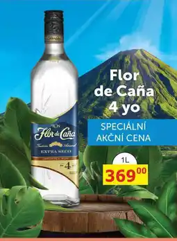 BENE Nápoje Flor de Caña 4 yo nabídka