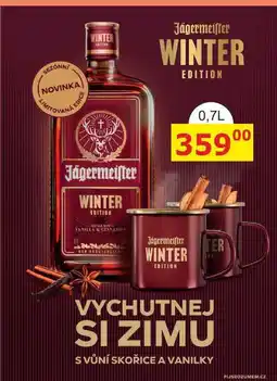 BENE Nápoje Jägermeister WINTER EDITION nabídka