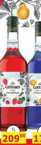 BENE Nápoje Giffard Framboise nabídka