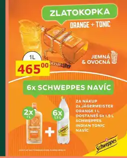 BENE Nápoje JÄGERMEISTER ORANGE nabídka
