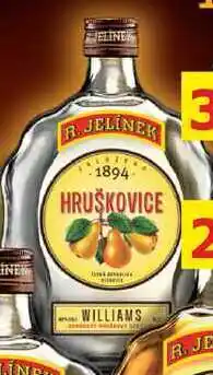 BENE Nápoje R.JELÍNEK Hruškovice Williams 0,5l 42% nabídka