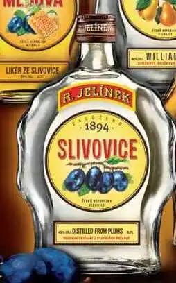 BENE Nápoje R.JELÍNEK Slivovice 3y 0,7l 45% nabídka