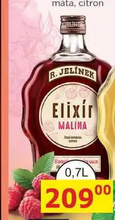 BENE Nápoje R.JELÍNEK Elixir Malina 0,7l 14,7% nabídka