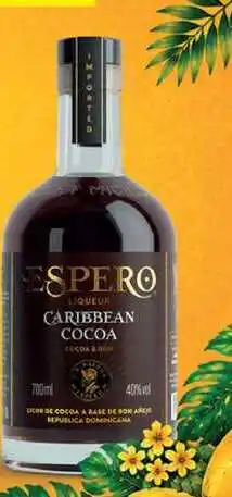 BENE Nápoje ESPERO LIQUEUR CARIBBEAN COCOA nabídka