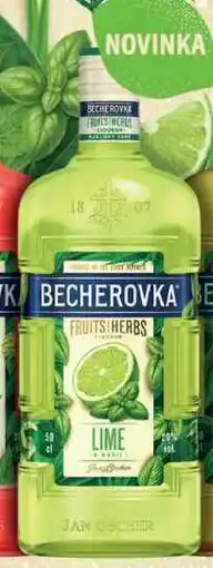 BENE Nápoje BECHEROVKA FRUITS HERBS LIME nabídka