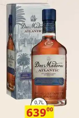 BENE Nápoje Dos Maderas Atlantic 0,7l 37,5% tuba nabídka