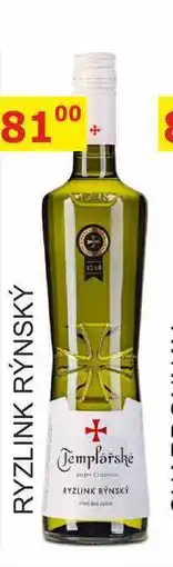 BENE Nápoje Templářské sklepy 0,75l RYZLINK RÝNSKÝ nabídka