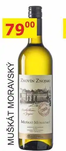 BENE Nápoje ZNOVÍN ZNOJMO 0,75L MUŠKÁT MORAVSKÝ nabídka