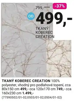 Möbelix Creation tkaný koberec nabídka