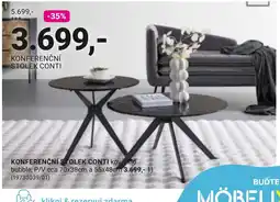 Möbelix Möbelly konferenční stolek conti nabídka