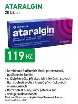 Alphega Lékárna ataralgin nabídka