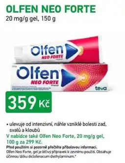 Alphega Lékárna Olfen Neo Forte nabídka