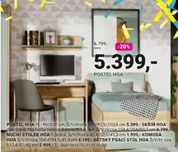 Möbelix Postel hoa nabídka