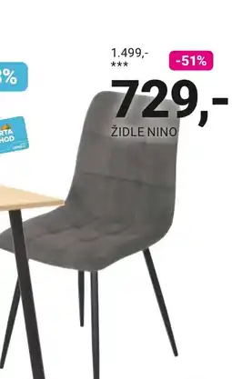 Möbelix Židle Nino nabídka