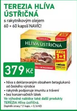 Alphega Lékárna Terezia hlíva ústřičná nabídka