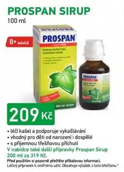Alphega Lékárna Prospan sirup nabídka