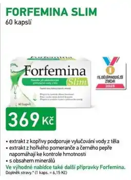 Alphega Lékárna Forfemina Slim nabídka