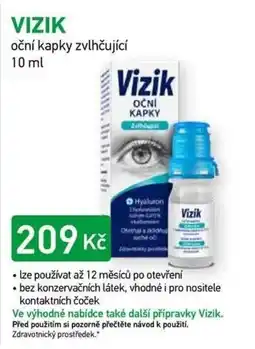 Alphega Lékárna Vizik oční kapky zvlhčující nabídka
