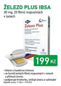 Alphega Lékárna Železo Plus nabídka