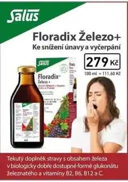Alphega Lékárna Salus Floradix Železo+ nabídka