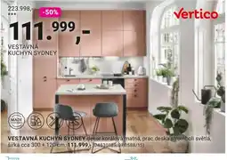 Möbelix Vertico vestavná kuchyň sydney nabídka