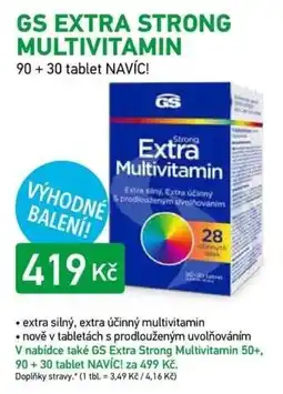 Alphega Lékárna Gs extra strong multivitamin nabídka