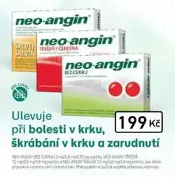 Alphega Lékárna Neo-angin bez cukru nabídka