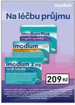 Alphega Lékárna Imodium tvrdé tobolky nabídka