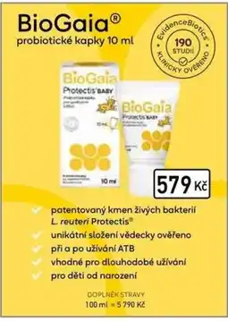 Alphega Lékárna Biogaia probiotické kapky nabídka