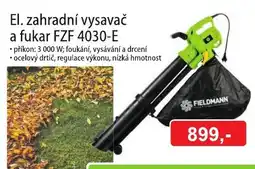 Fortel Fieldmann el. zahradní vysavač a fukar FZF 4030-E nabídka