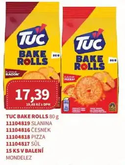 Kubík potraviny Tuc bake rolls nabídka