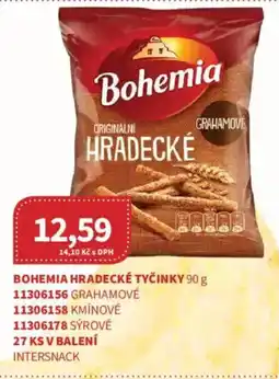 Kubík potraviny Bohemia hradecké tyčinky nabídka