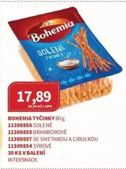 Kubík potraviny Bohemia tyčinky nabídka