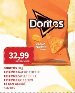 Kubík potraviny Doritos nacho cheese nabídka