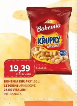 Kubík potraviny Bohemia křupky arašídové nabídka