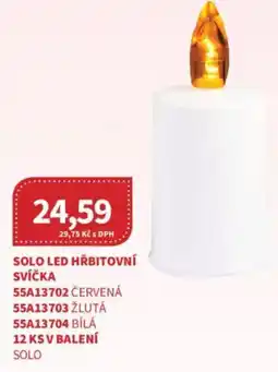 Kubík potraviny Solo led hřbitovní svíčka nabídka