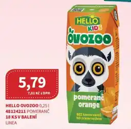 Kubík potraviny Hello ovozoo pomeranč nabídka