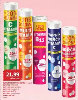Kubík potraviny Vitar šumivé tablety bez cukru nabídka