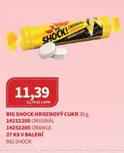 Kubík potraviny Big shock hroznový cukr nabídka