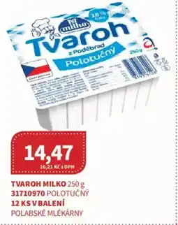 Kubík potraviny Milko Tvaroh nabídka