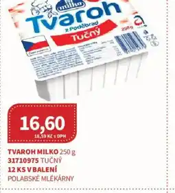 Kubík potraviny Milko Tvaroh nabídka