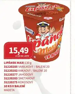 Kubík potraviny Lipánek maxi nabídka