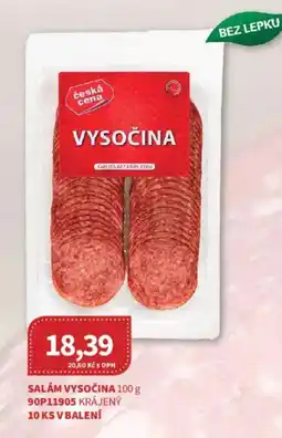 Kubík potraviny Vysočina salám nabídka