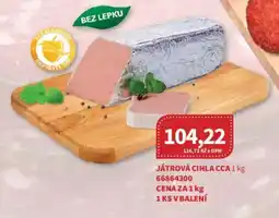 Kubík potraviny Játrová cihla CCA nabídka