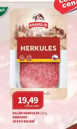 Kubík potraviny Krahulík salám herkules nabídka