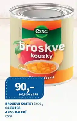 Kubík potraviny Essa broskve kostky nabídka