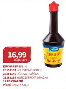 Kubík potraviny Kucharek tekuté koření nabídka