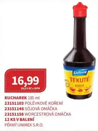 Kucharek tekuté koření