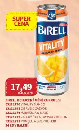 Kubík potraviny Birell vitality mango & citrón nabídka