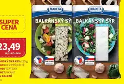 Kubík potraviny Madeta balkánský sýr nabídka
